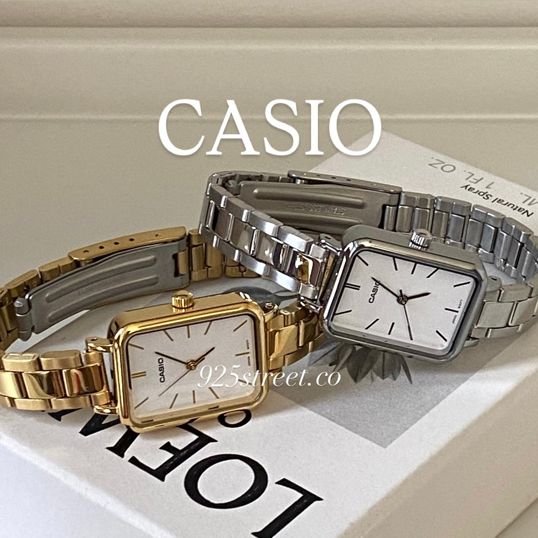 Casio Square Steel WATCH