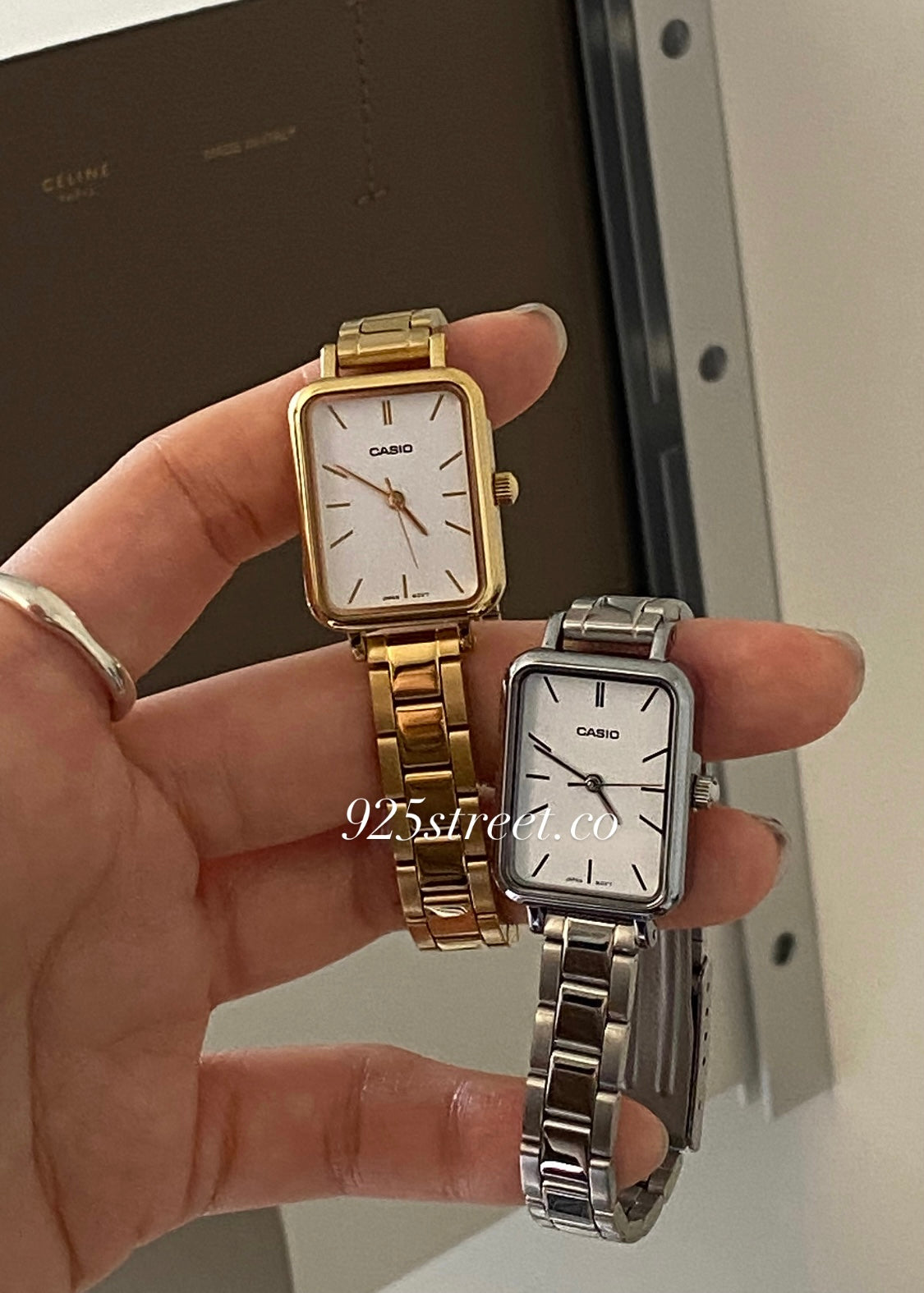 Casio Square Steel WATCH
