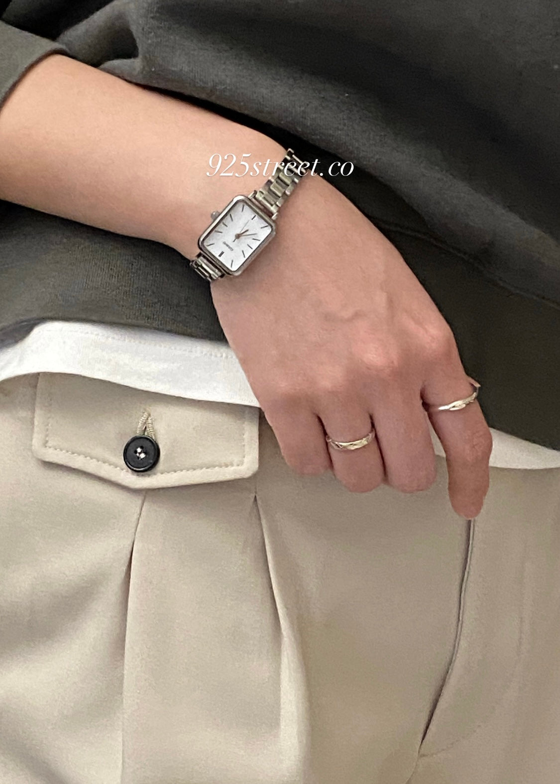 Casio Square Steel WATCH
