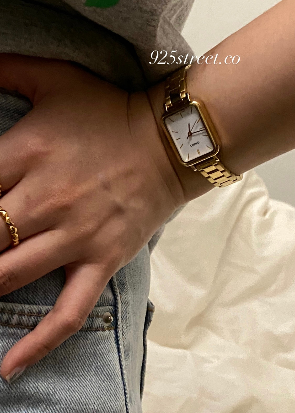 Casio Square Steel WATCH
